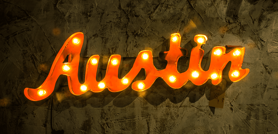 Austin sign