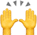 cheering hands