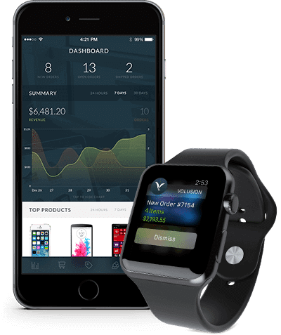 Volusion Apple Watch App